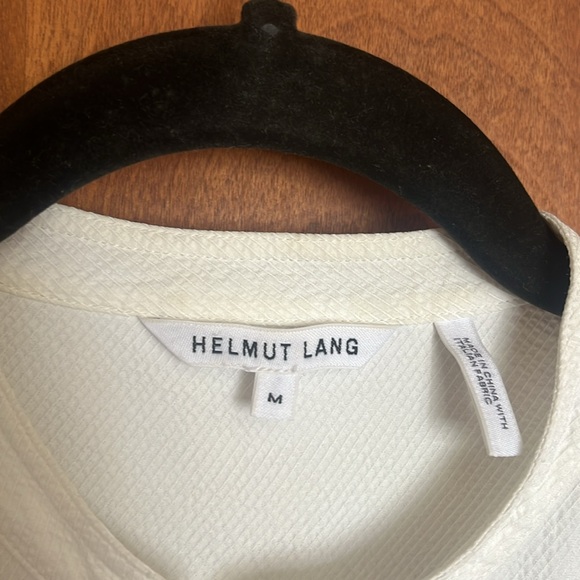 Helmet Lang - Sleeveless Button Up Short - Medium - Picture 2 of 6